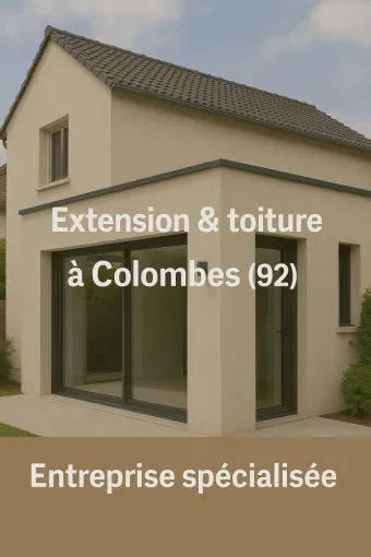 Extension & toiture à Colombes (92) – Entreprise spécialisée, Saint-Cloud, M.A.V