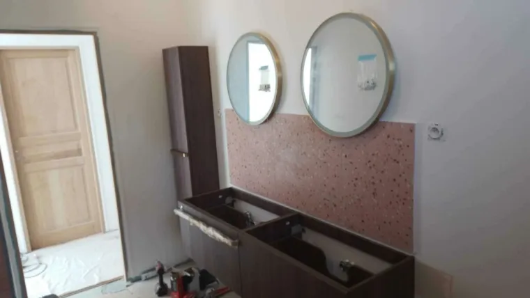  Rénovation complète d’une salle de bain à Paris.