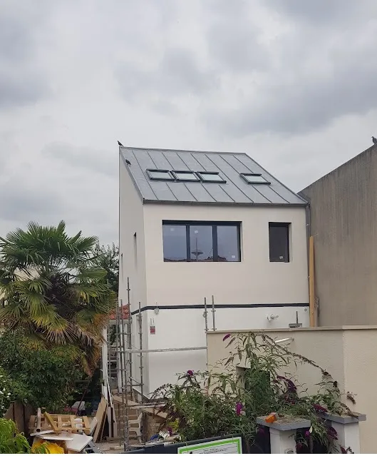 Construction de maison à ossature bois 