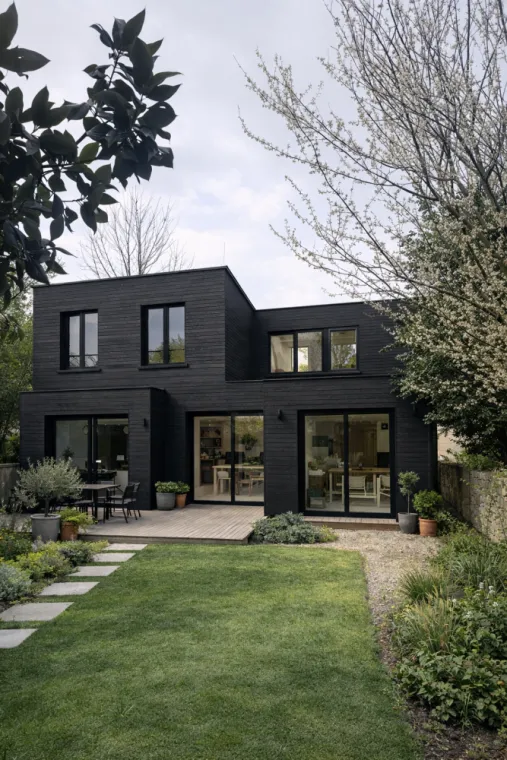 Extension et surélévation de maison à Sèvres (92310)