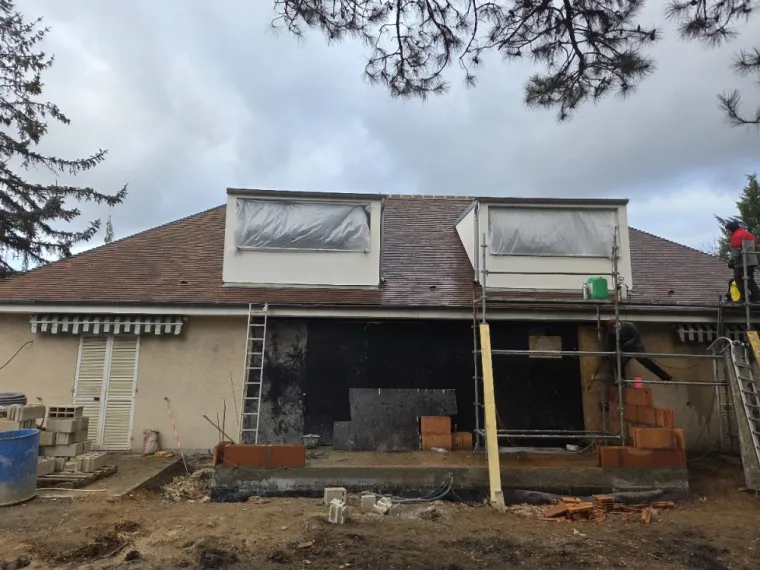Extension et travaux de maison à Saint-Cloud (92)