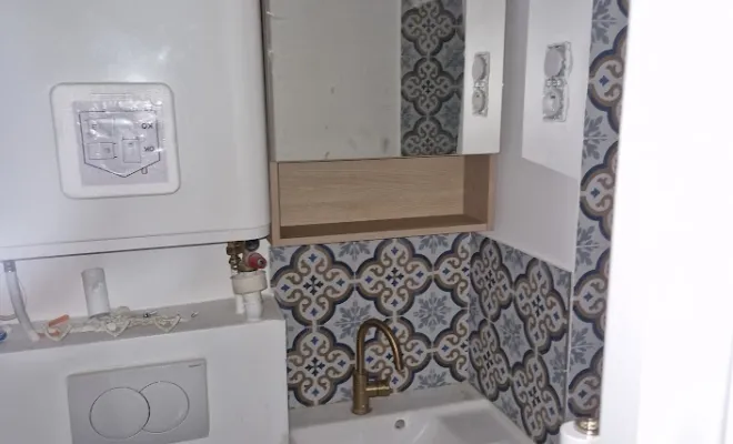 Rénovation complète d’une salle de bain, Saint-Cloud, M.A.V