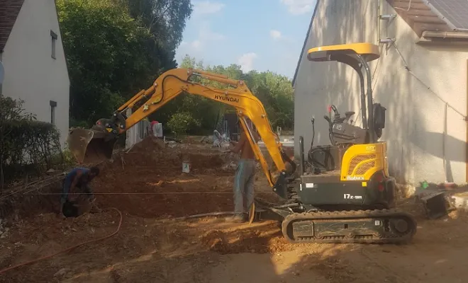 Travaux de Terrassement , Saint-Cloud, M.A.V