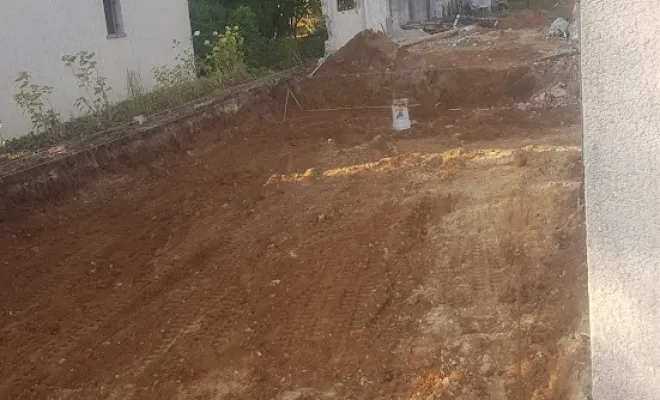 Travaux de Terrassement , Saint-Cloud, M.A.V