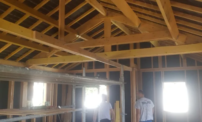 Construction de maison à ossature bois 