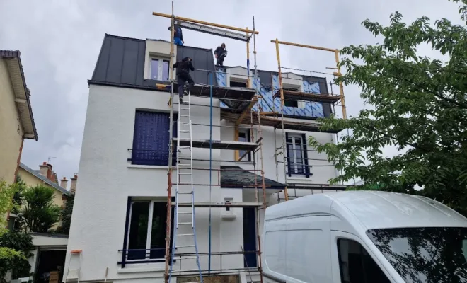 Rénovation de la couverture Tuiles Ardoises  à Colombes 
