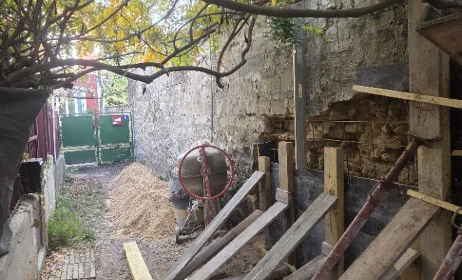 Rénovation de mur mitoyen et reprise en sous-œuvre à Asnières-sur-Seine (92)