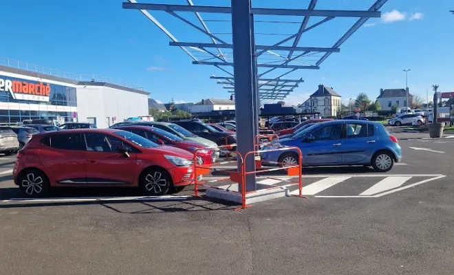 Ombrière de parking solaire 