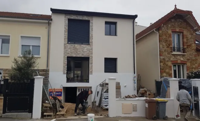 à la fin du chantier