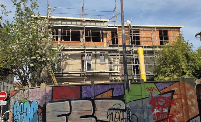 Surélévation de maison – Montreuil (80 m²) 