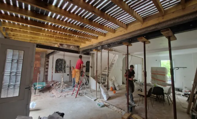Ouverture mur porteur travaux de structure à Colombes 92700.