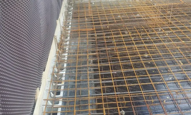 Réalisation de fondations et ferraillage pour dalle béton armé à Meudon (92) par MAV Construction.