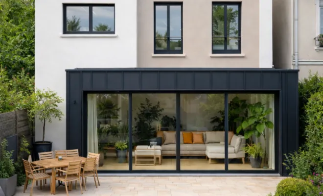 Surélévation et d’extension de maison à Suresnes (92) – M.A.V Construction