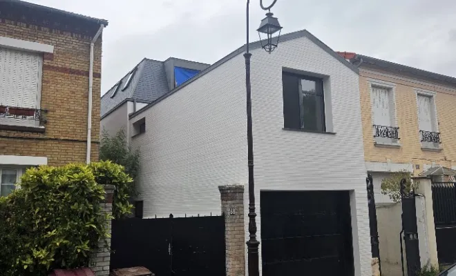 Surélévation et d’extension de maison à Saint-Cloud (92) – M.A.V Construction